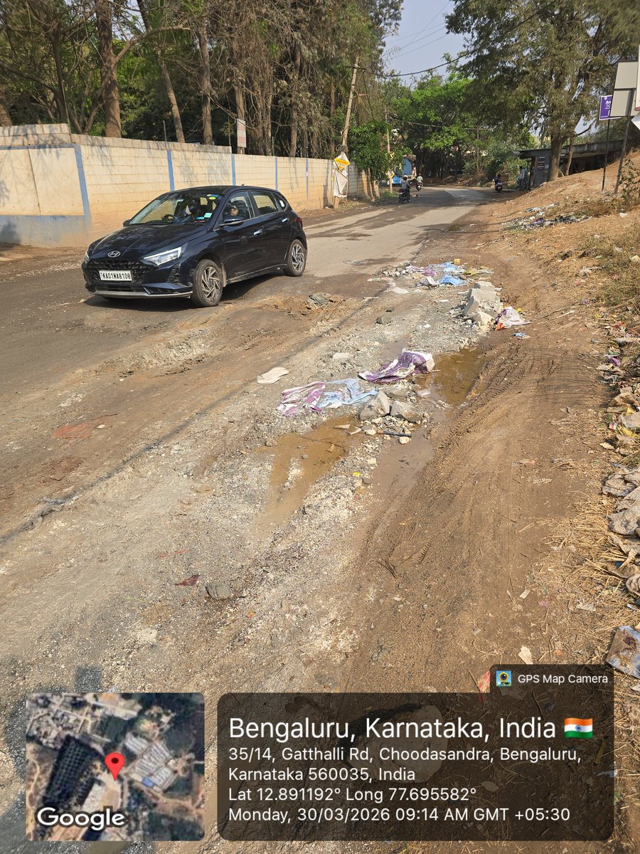 vikasbanglore's tweet photo. @MALimbavali Thanks ma'am for fixing this pathetic road and making it a really livable place with world class standards. I had all trust in you and only in you. @ChristinMP_ @anil_lulla @CivicOp_india @arivuexpress @Sandhya7380 @dpkBopanna @narendramodi @Tejasvi_Surya https://t.co/tFPIclnK3W