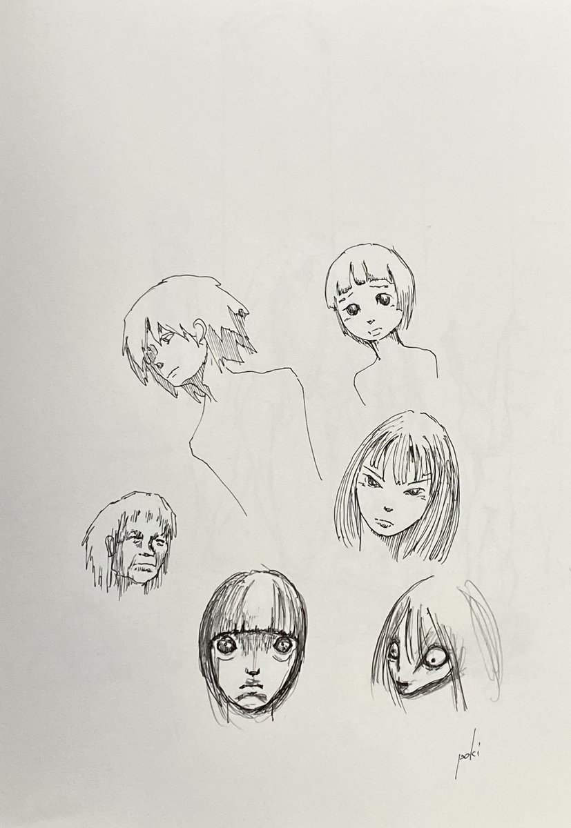 落書き/いろいろ顔 