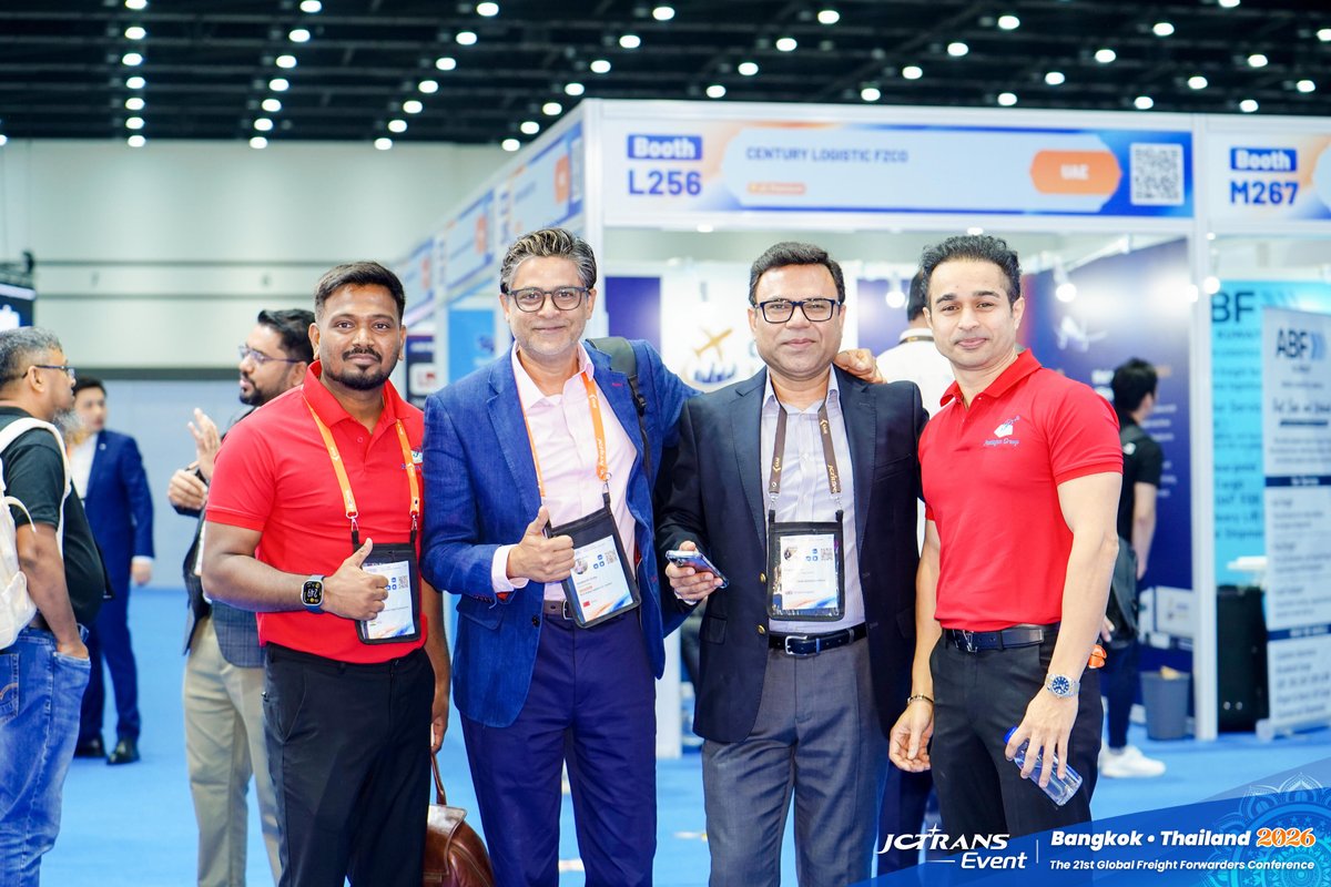 JCtransJCtrans's tweet image. At The 21st Global Freight Forwarders Conference, one-on-one meetings create a space where global freight forwarders can communicate directly, understand each other’s strengths, and identify real opportunities for collaboration.

#JCtrans #GlobalTrade #FreightForwarding