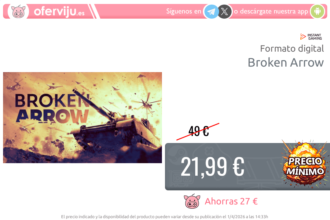oferviju PC: Ofertas de videojuegos tweet media