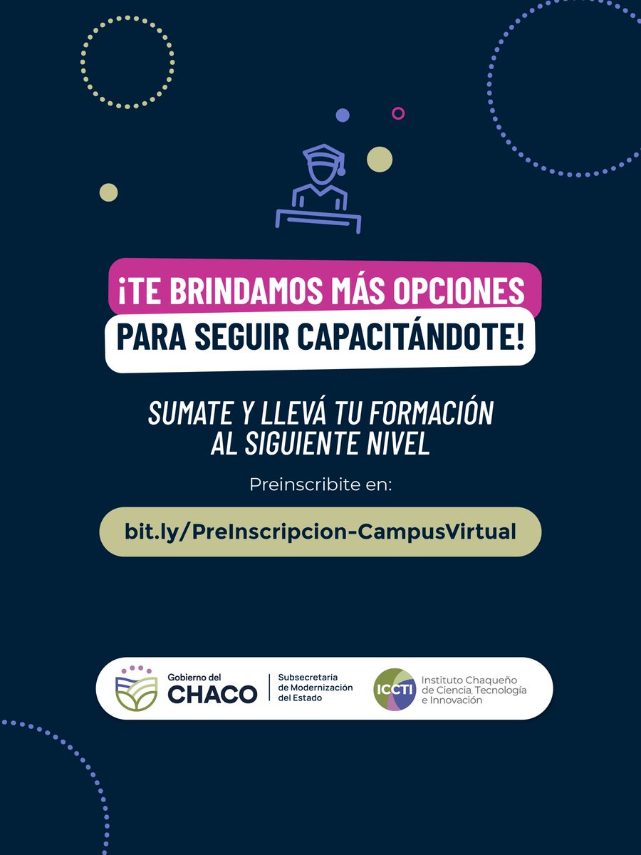 Instituto Ciencia, Tecnología e Innovación - Chaco tweet media
