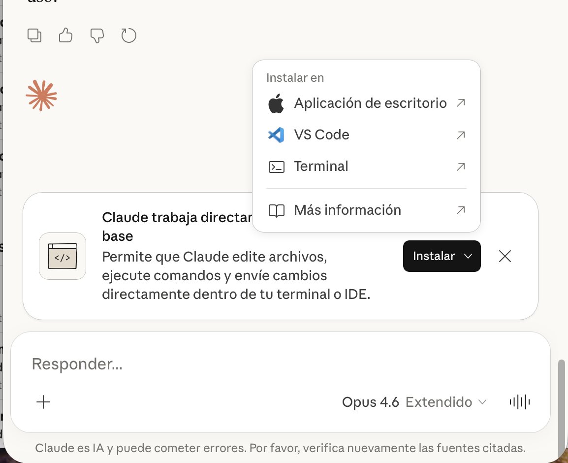 Casi a diario <a href="/claudeai/">Claude</a> sorprende con algo nuevo. A donde llegaremos???