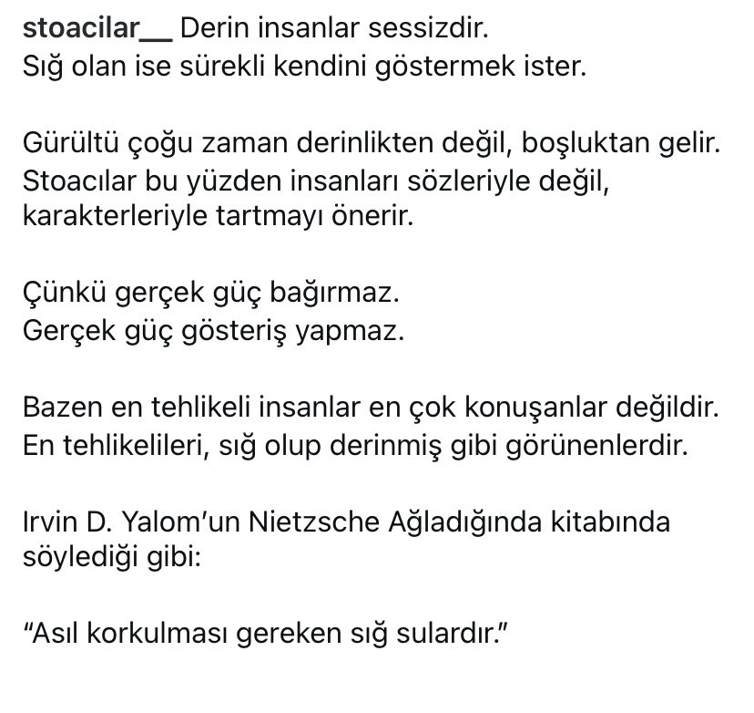 Derinlik iz bırakır …