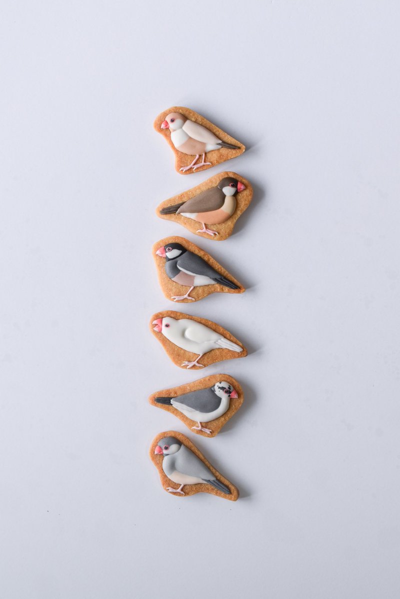 鳥類菓子図録 / Bird cookie artist tweet media