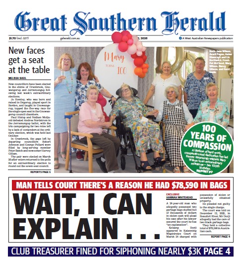 Great Southern Herald tweet media