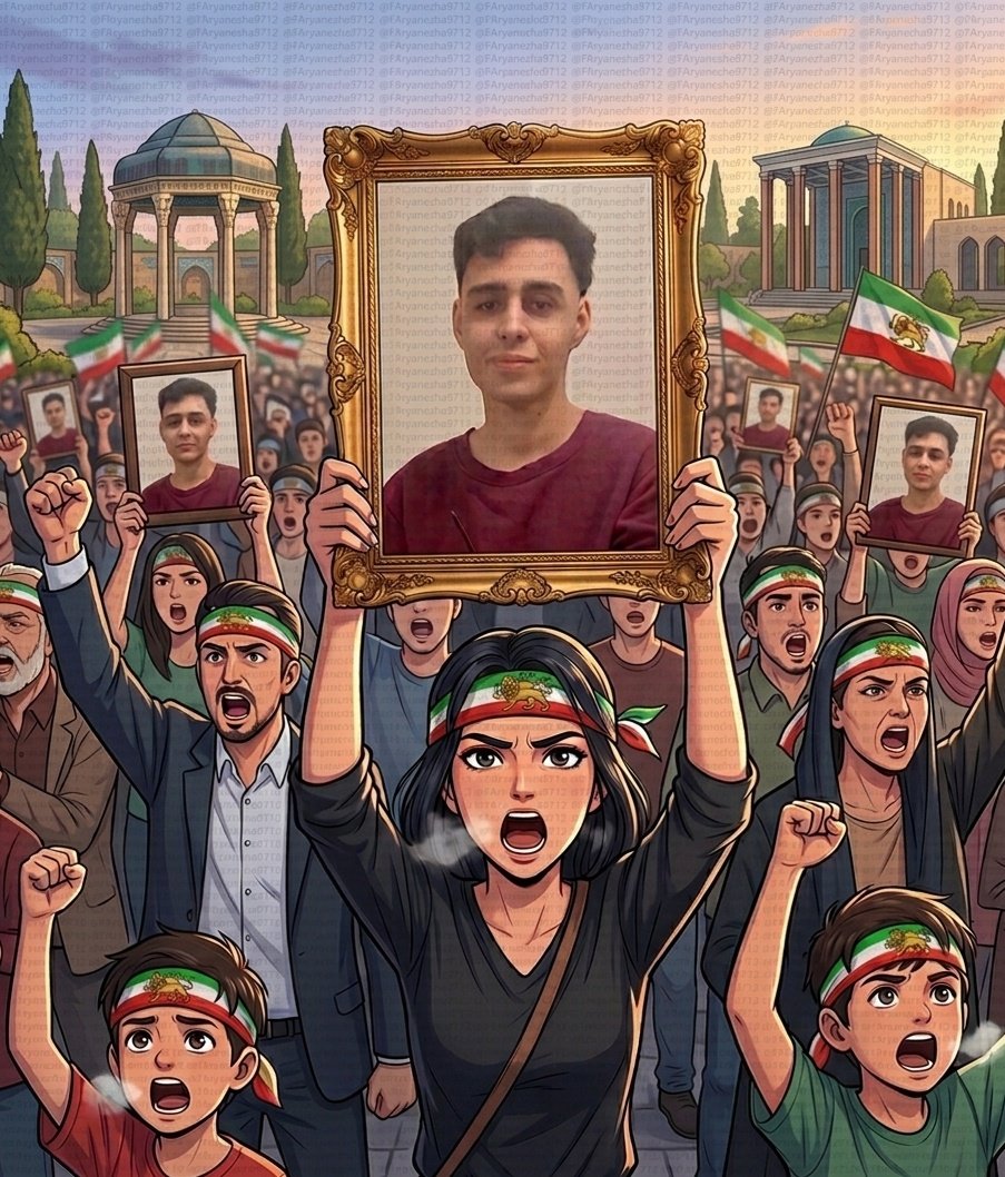 بدون کامنتِ هشتگِ اسم دوستِ زندانیمون،
هر کی رد شد، ....است.
​⚠️ #محمدامین_بیگلری، جوانی که جرمش فریادِ آزادی بود، حالا در شعبه ۱۵ دادگاه صلواتی با حکم ظالمانه اعدام روبروست. حکومتی که ناتوان از پاسخگویی است، طنابِ دار را راهِ نجات خود می‌بیند. سکوت ما، امضای حکمِ مرگِ فرزندان