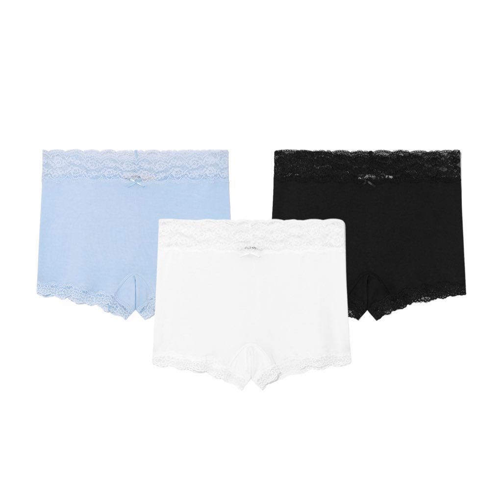 wcutexpreorder's tweet image. #pre - glowny🪽+.

allure lace boyshort ลด46%
690.- ( มัดจำ 250฿ )

ส่งฟรีems&amp;amp;ส่งกลับแอร์✈️
#พรีเกาหลี #พรีออเดอร์เกาหลี