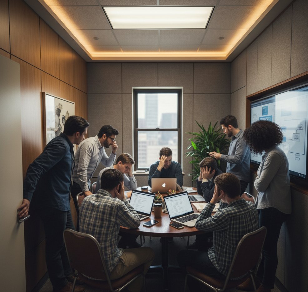ResurgentAV's tweet image. Think a small meeting room is no big deal? Think again. It could be silently killing your team’s focus. 

Read why small rooms often cause big problems ➤ bit.ly/4p2Xyru

#WorkplaceDesign #HybridWork #Productivity #AVTech #ProAV