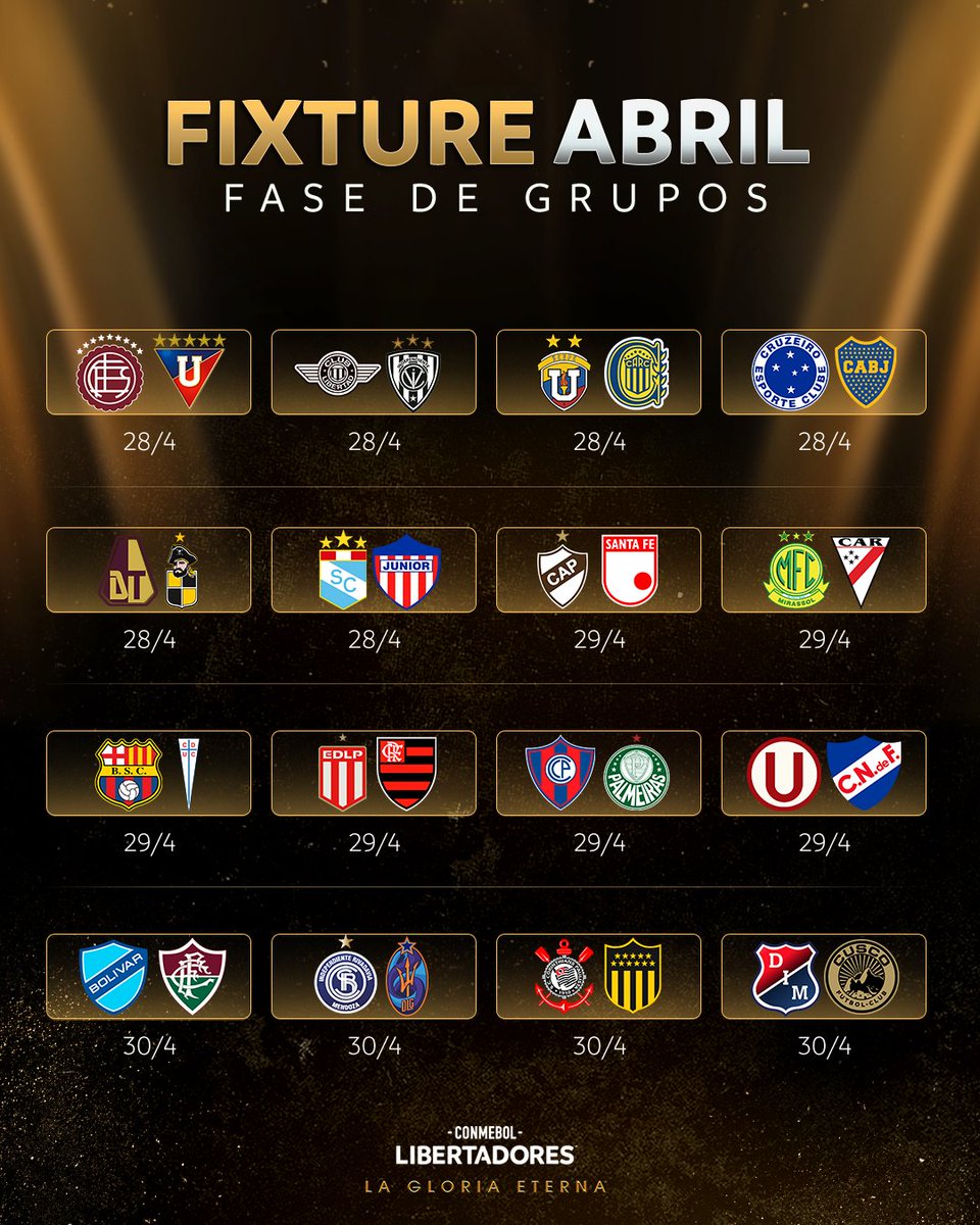 CONMEBOL Libertadores tweet media