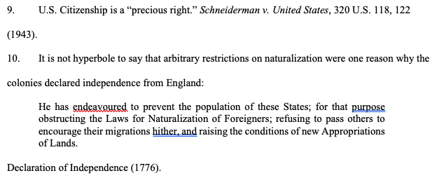 BaniasLaw's tweet image. Friendly reminder. (Love when Word tries to autocorrect the Declaration of Independence.) #Citizenship