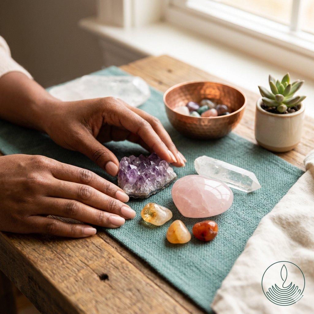 selfcarewealth's tweet photo. ✨️ ​Join me on Sat, April 18th for my "Introduction to Healing Stones" class online.

​You'll learn what crystals are, how to use them, which crystals to have, &amp; more. 💎

Register here: https://t.co/qQTg2NgDxq 

​#selfcarewealth #MyWealthInHealth #CrystalHealing #BeginnerClass https://t.co/tSmWiBzRBf