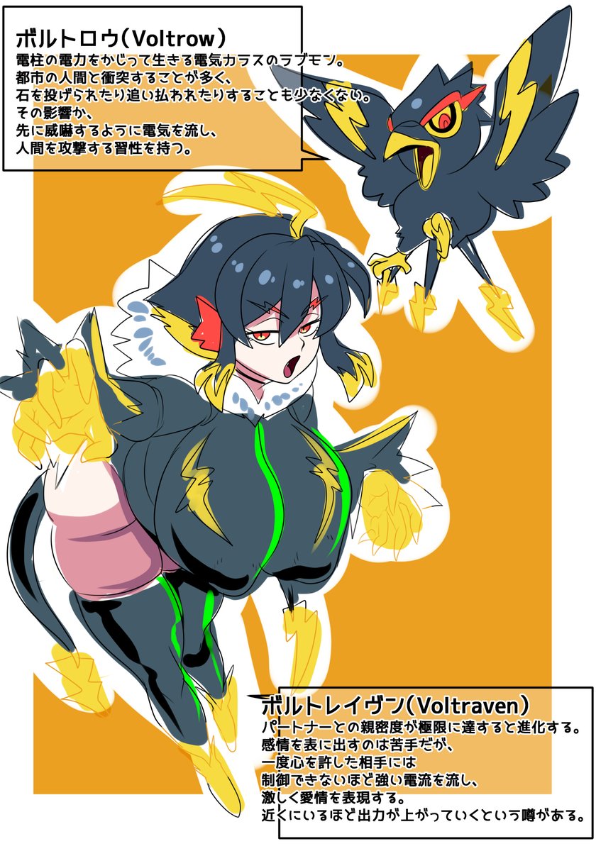 🐦‍⬛

#ラブモン図鑑 