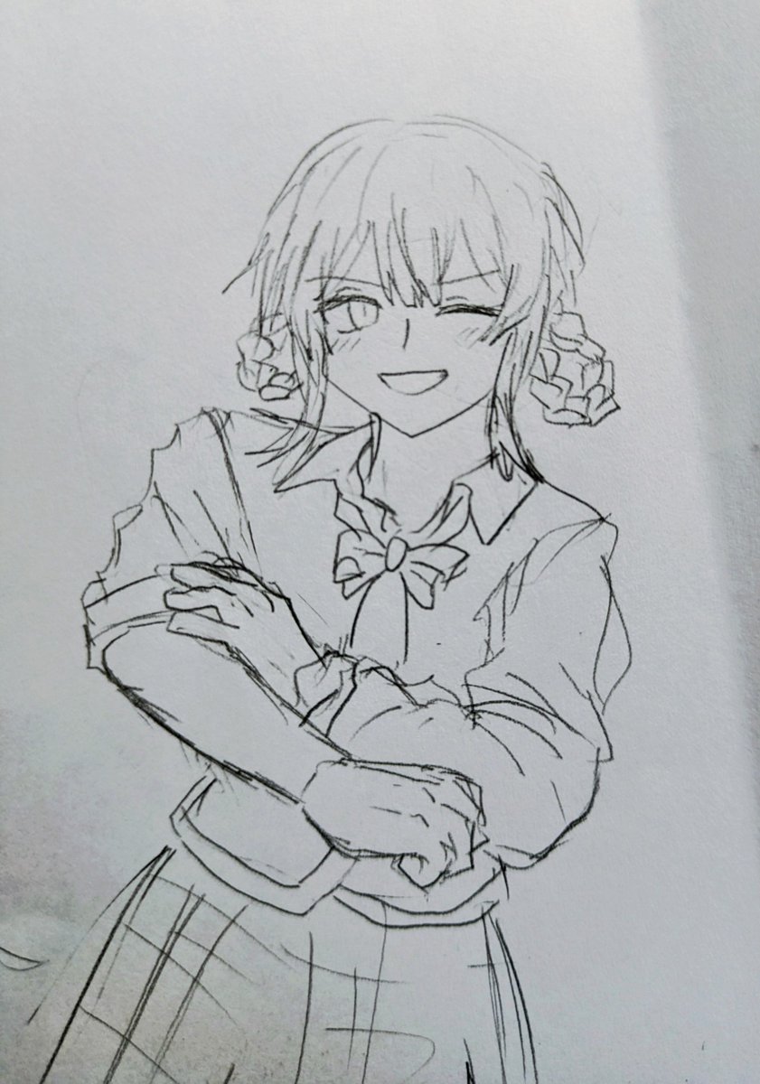 これは落書きの、若干筋肉のあるシェリー