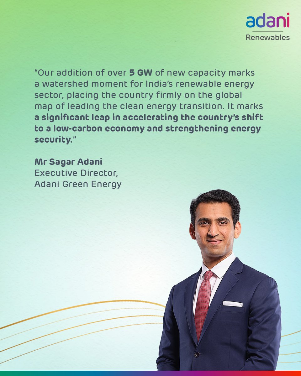 Adani Green Energy Ltd. tweet media