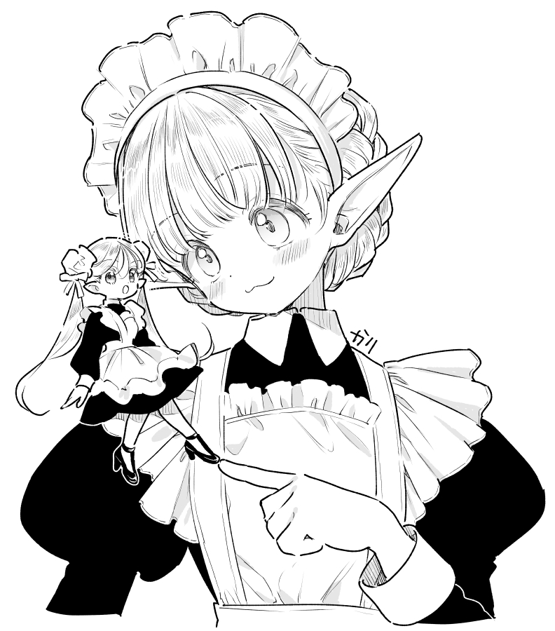 かり🎀ゆるエルフ3/14更新！ tweet media