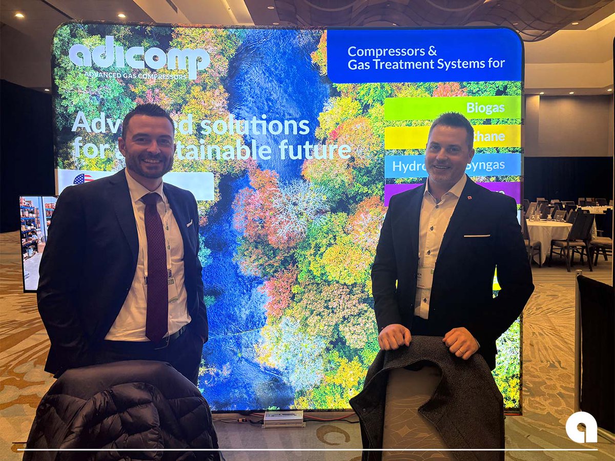 Last day at Value of Biogas East !
Come and visit us at The Westin Harbour Castle in Toronto, Booth No. 58.

#VOBE2026 #Canada