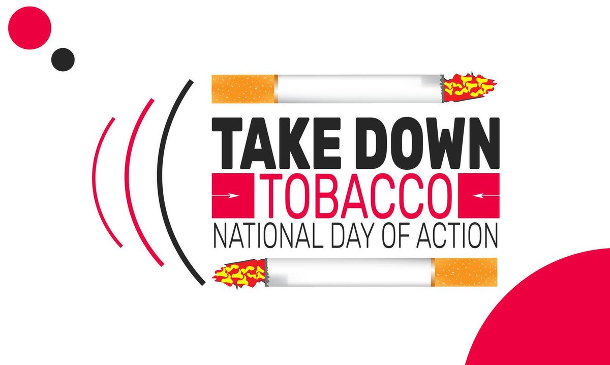 MedicalNassau's tweet image. On Take Down Tobacco National Day of Action (April 1), we reaffirm our commitment to education, prevention, and policies that reduce the harms of tobacco use.
- Nassau County Medical Society 💙
#TakeDownTobacco #CommunityHealth #PublicHealth #Wellness