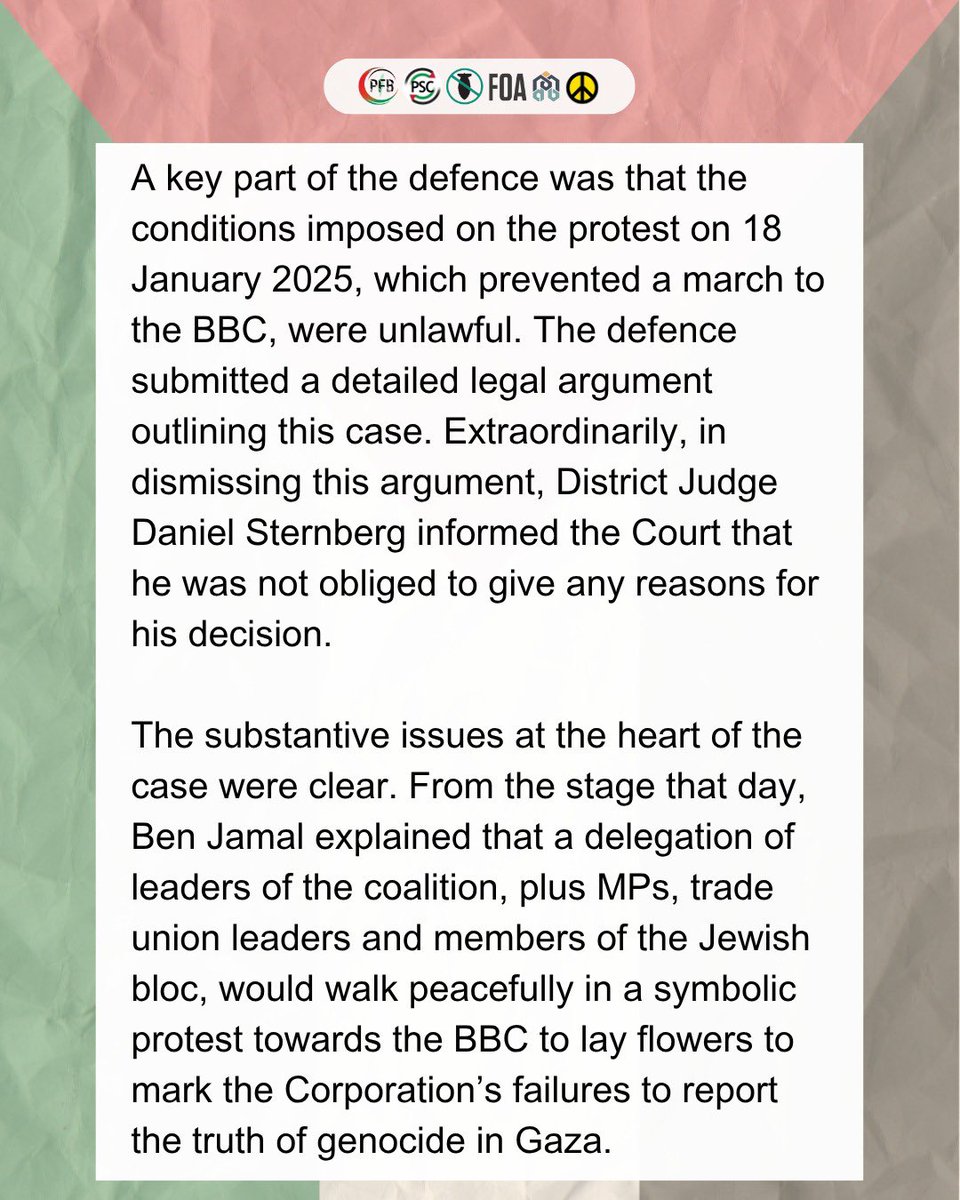 Palestinian Forum in Britain tweet media