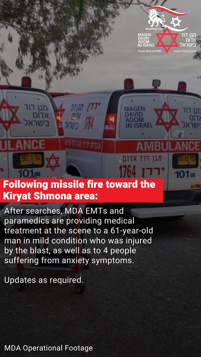 Magen David Adom tweet media
