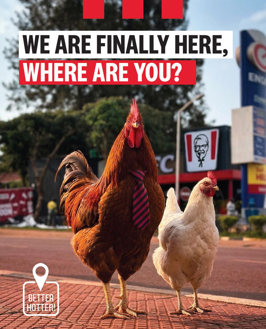 KFCinRwanda's tweet photo. Kigali, where are you?
We’re already here at Engen, Kimironko… waiting for you
Pull up and let’s make it hot!
#KFCRwanda #KigaliEats #KFCIsBack #LaunchDay #FingerLickinGood https://t.co/lbfEVrhLpK