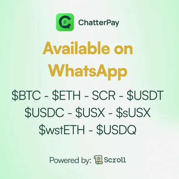 ChatterPay tweet media