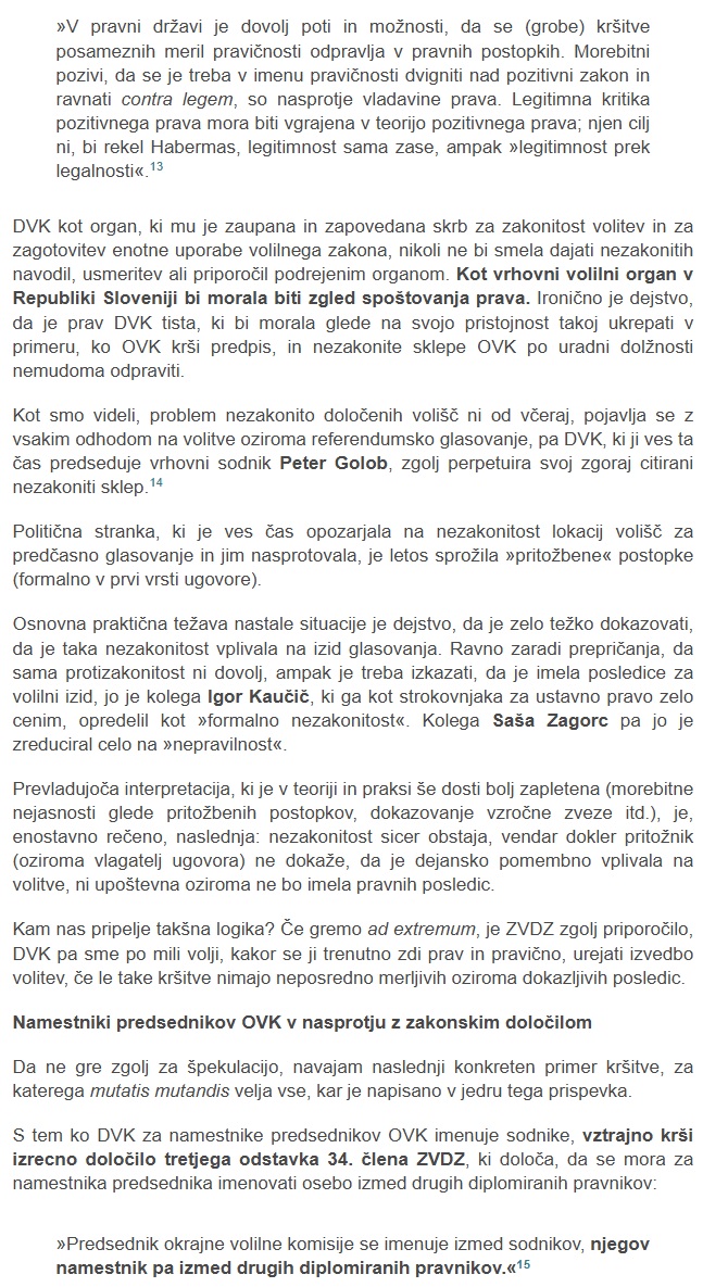 ...v nezakonitih ravnanjih so bili udeleženi sodniki, tudi vrhovni sodniki...

2/3