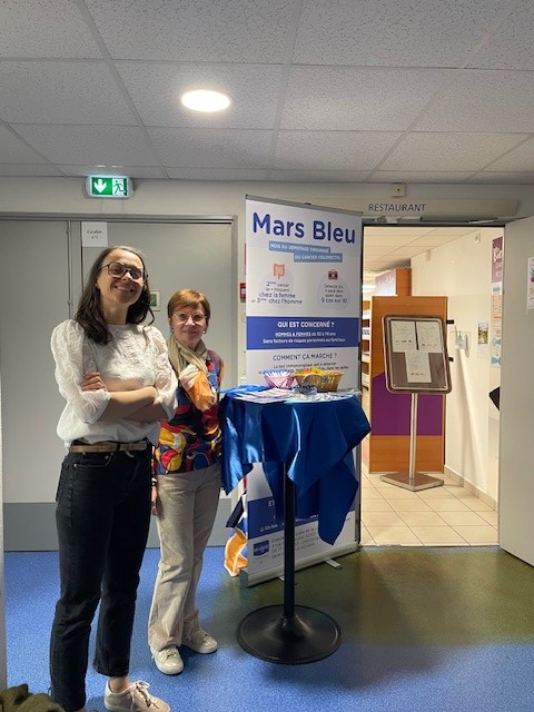 AesioSante's tweet photo. Toutes et tous mobilisés pour #MarsBleu ! 🔵

Tout au long du mois de mars, nos équipes dans nos cliniques Clinique Mutualiste St-Etienne AÉSIO Santé, Clinique mutualiste Catalane et Institut Mutualiste Montpelliérain - Clinique Beau Soleil se sont engagées avec énergie et implication pour soutenir la lutte contre le cancer colorectal à travers de nombreuses actions de prévention, d’information et de sensibilisation.

Parmi les initiatives phares :
➡️ Des stands d’information
➡️ Un atelier nutrition à Saint-Etienne
➡️ Le Colon Tour, un dispositif interactif et pédagogique pour mieux comprendre le dépistage, avec distribution de tests FIT, visite du côlon gonflable, rencontre avec nos spécialistes et conseils diététiques à Perpignan et Montpellier.

Un grand merci à l’ensemble des équipes et partenaires pour leur mobilisation, leur esprit solidaire et leur engagement dans cette cause essentielle ! 💙

#Prévention #Solidarité #Santé #MarsBleu #Dépistage #Ateliers #ColonTour #AESIOSanté