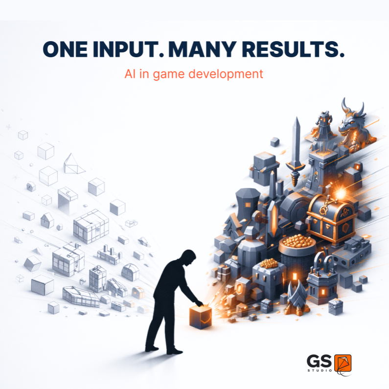 GameSpaceStudio's tweet photo. 👉 How do you see AI impacting game development in the next 3 to 5 years? Tool, threat, or something in between?

#GameDev #AI #GameDevelopment #GameDesign #GameIndustry #TechInGames #Innovation #GameProduction #FutureOfGaming #GSStudio https://t.co/cqotibiLb3