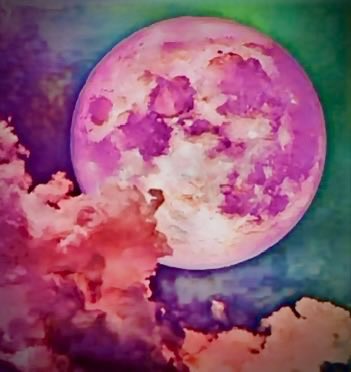 RuthMcDonald1's tweet image. Look out for the pink moon tonight a beautiful full moon 
#fullmoon #wednesday #wednesdaythought #pink #pinkmoon