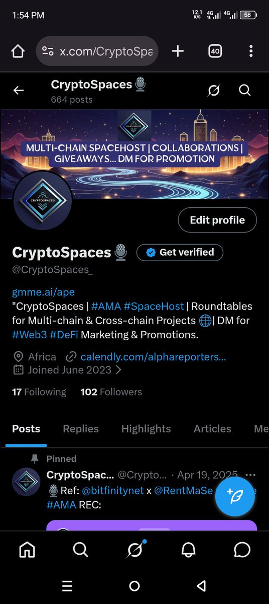 CryptoSpaces🎙️ tweet media