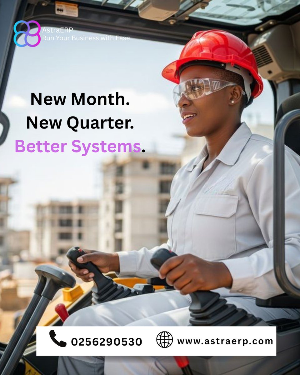 The first quarter was for setting goals.
Now it’s time to execute, optimize, and grow.

#AstraERP #NewMonthNewGoals #Q2Mindset