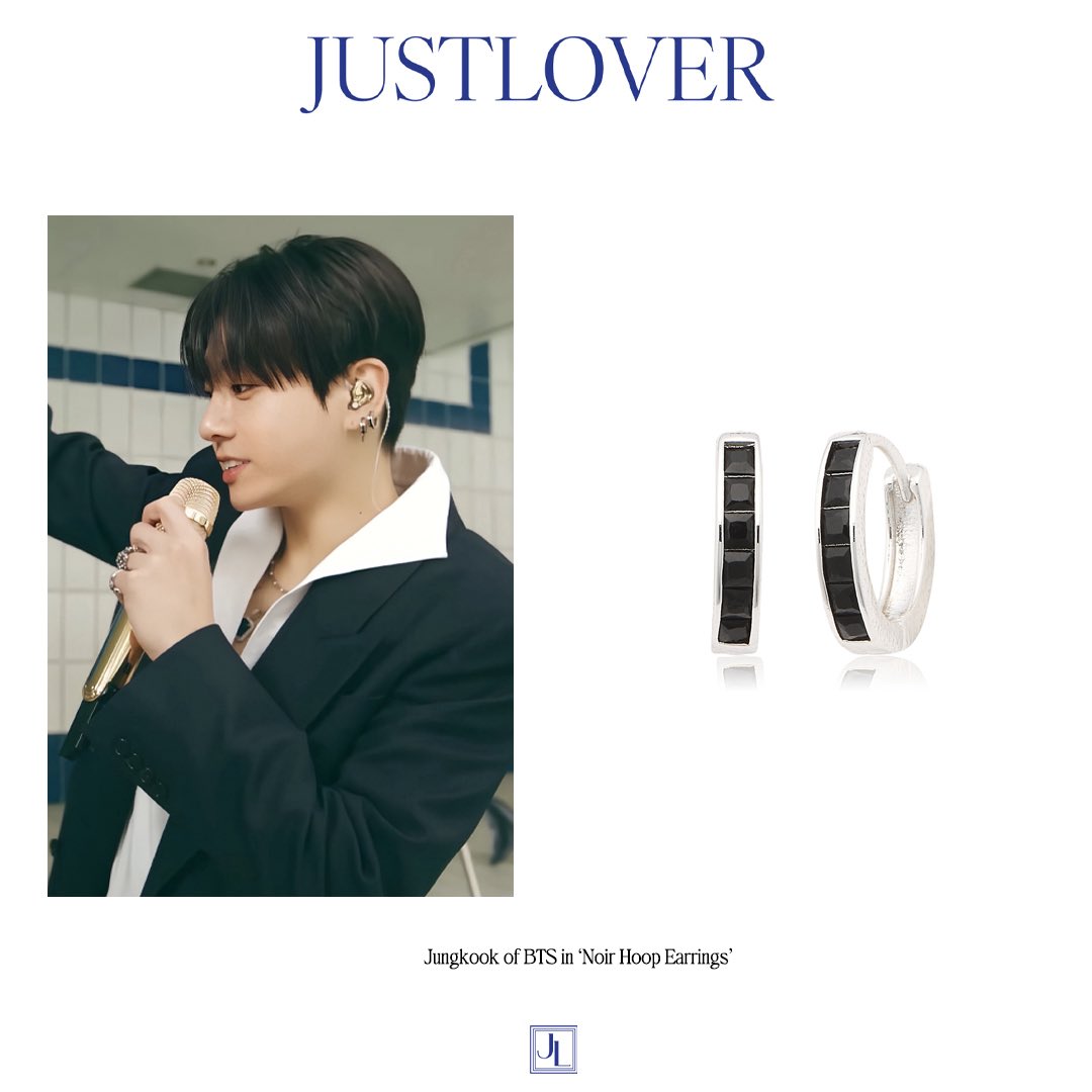 justloveroutfit's tweet photo. BTS 정국 260331 SWIM Live Clip 착용 귀걸이 정보 ✅
• 브랜드 : 저스트러버 #justlover
• 아이템 : Noir Hoop Earrings
• 가격 : 92,000 > 70,000원
• 한국 배송 : https://t.co/GdZJjoT1to
• Worldwide shipping : https://t.co/Z5o8NLQgXD
#BTS_ARİRANG #BTS_SWİM #JUNGKOOK #전정국 #jk https://t.co/JmF2InXFoy