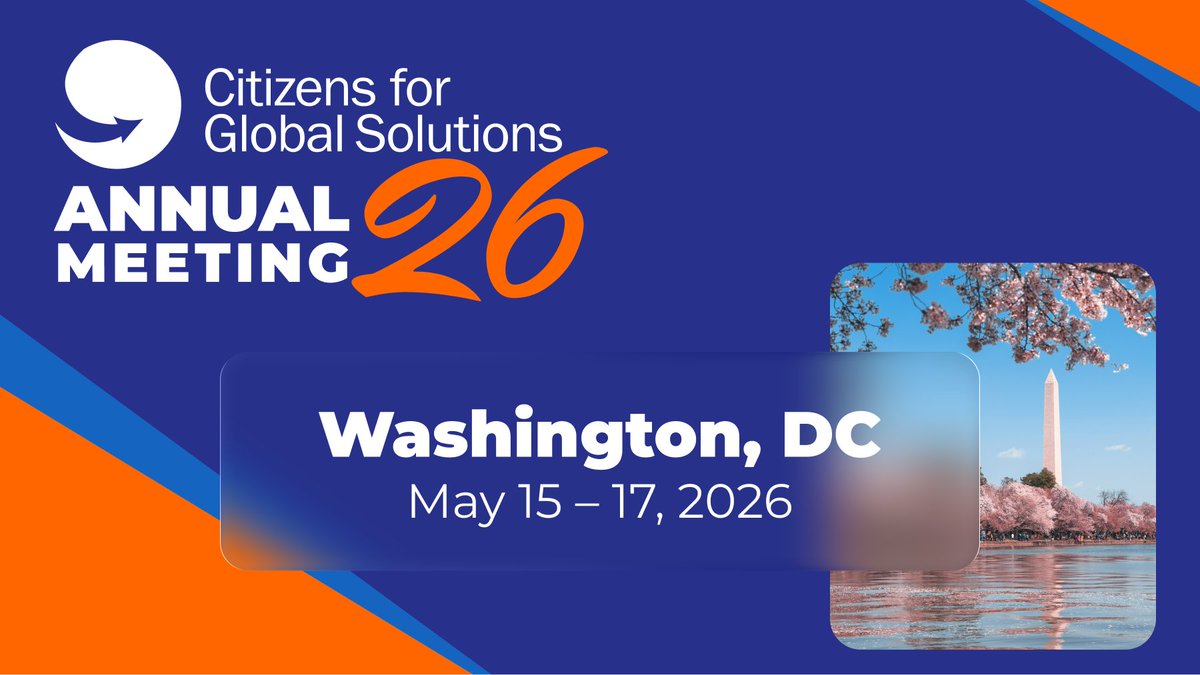 Citizens for Global Solutions tweet media