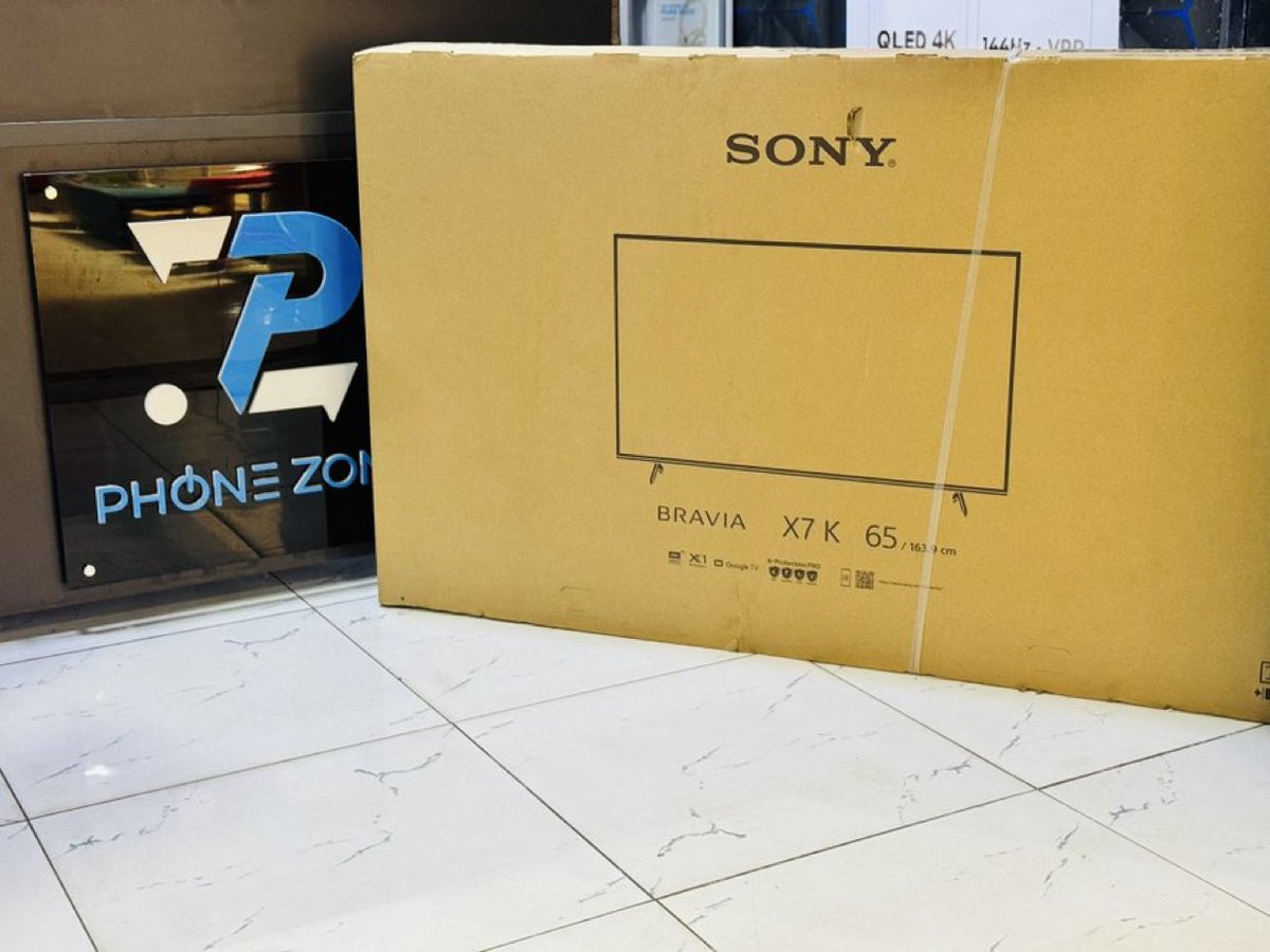 PhoneZoneKe's tweet photo. SONY X75K 4K Smart Google TV

43 inch~Kshs 60,000
55 inch ~ Kshs 73,500
65 inch ~ Kshs 109,000

•Storage capacity: 16GB
•OS: Android Google TV
•HDMI inputs: 3
•USB ports: 2
•Display: X1 4K Processor | 4K HDR  | Live Colour| 4K X Reality Pro | Motion Flow XR200
•Smart TV Features: Watchlist | Voice Search | Google Play | Chromecast | Netflix | Amazon
• Refresh Rate: 60 hertz
•Processor: X1, 4K X-Reality™ PRO
•Sound: 20 Watts Output | Open Baffle Speaker| Dolby Audio | Clear Phase