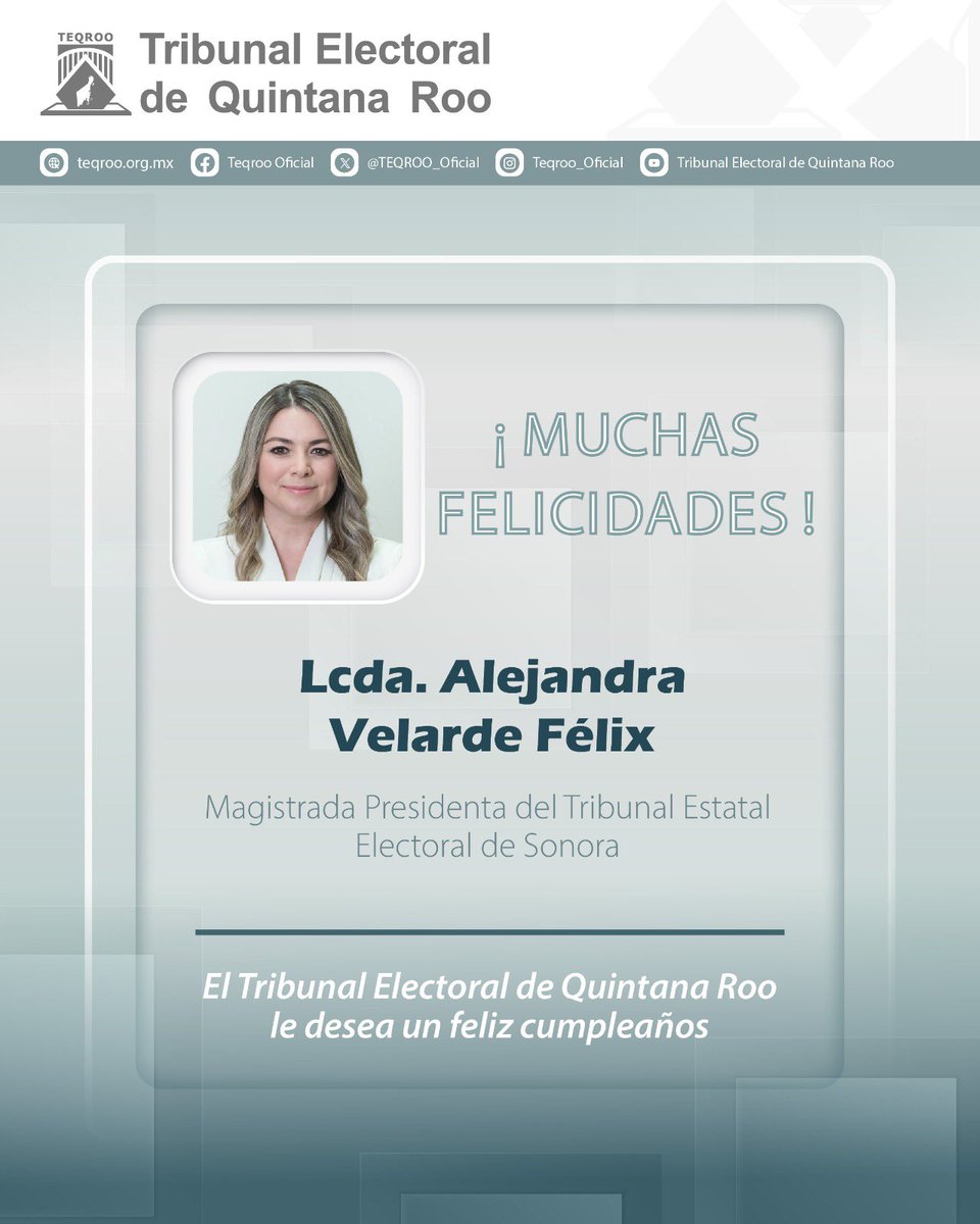 Tribunal Electoral de Quintana Roo tweet media