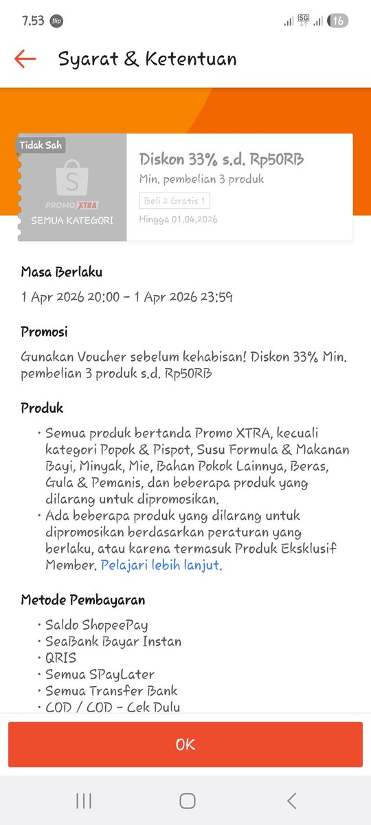 __leyaaa's tweet photo. @dyamqao @RacunBelanja Sama aku juga 😅 https://t.co/n9pvKyhLgm