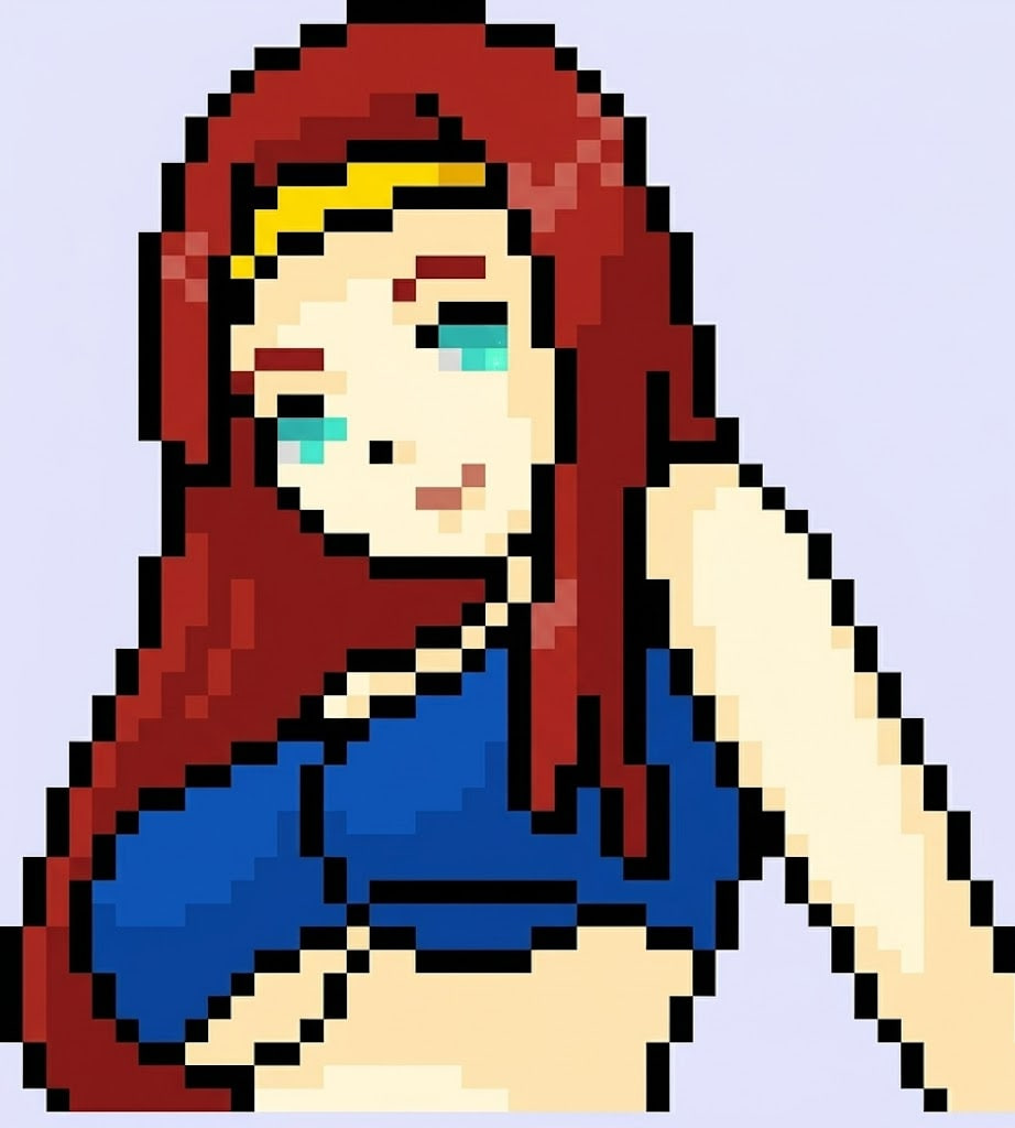 Pixel Waifus tweet media