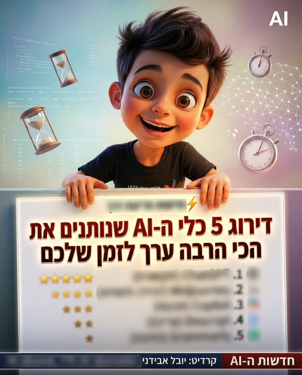 Yuval Avidani (יובל אבידני) tweet media
