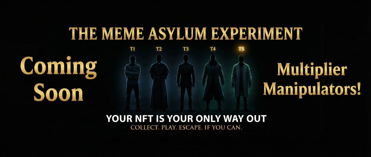 Meme Asylum Experiment NFTs tweet media
