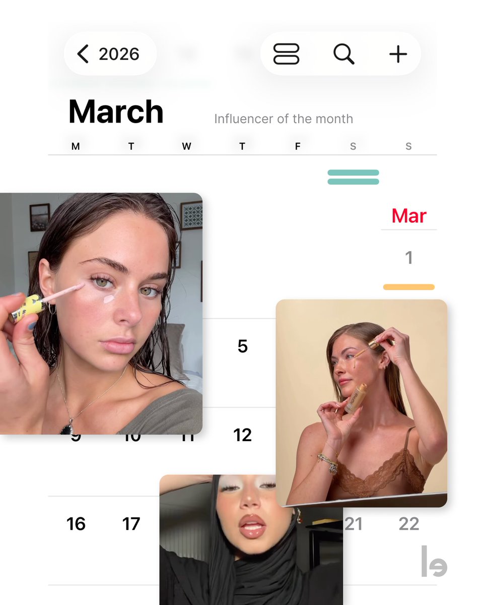 lefty_io's tweet photo. We analyzed global influencer collaborations across 30 celebrity-owned, mid-market, and indie makeup brands this March to identify the fastest-growing creators 🔍

These are the influencers you should have on your radar right now as they are rapidly gaining followers and building momentum in the makeup space ⚡️

If you haven’t collaborated with them yet, you might be missing out on your next big opportunity.

👉 Swipe left to discover the Top 10.
💬 DM us to get access to the full list.

#makeup #jlobeauty #kyliecosmetics #fentybeauty #rarebeauty #rembeauty #rhode #hauslabs #victoriabeckhambeauty #florencebymills #glossier #refybeauty #milkmakeup #makeupbymario #kosas #merit #saie #tower28 #iliabeauty #westmanatelier