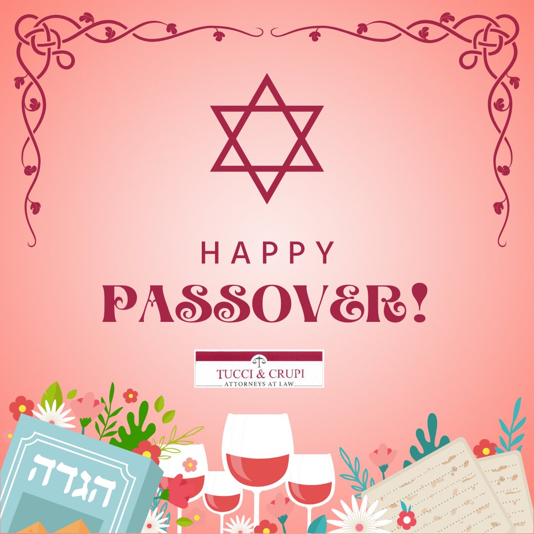TucciLaw's tweet photo. Happy Passover! https://t.co/MipmjrFipv