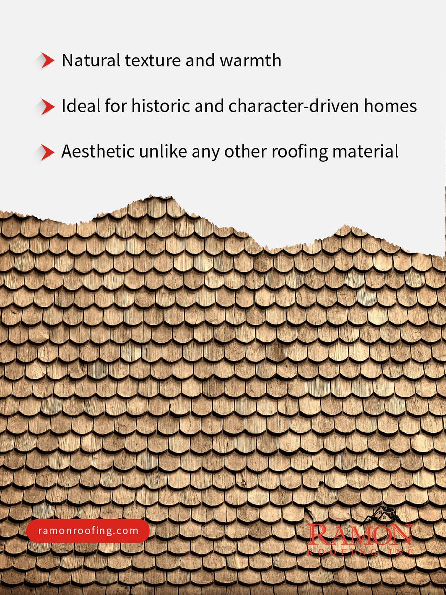 RamonRoofing's tweet image. Wood Shake Roofing For Homes With Character 🌲

Wood shake and shingle roofing offers a rare, authentic look for historic and architecturally unique homes.

Explore specialty roofing options: hubs.ly/Q048LLcY0 

#RamonRoofing  #LuxuryRoofing  #Texas  #FortWorth