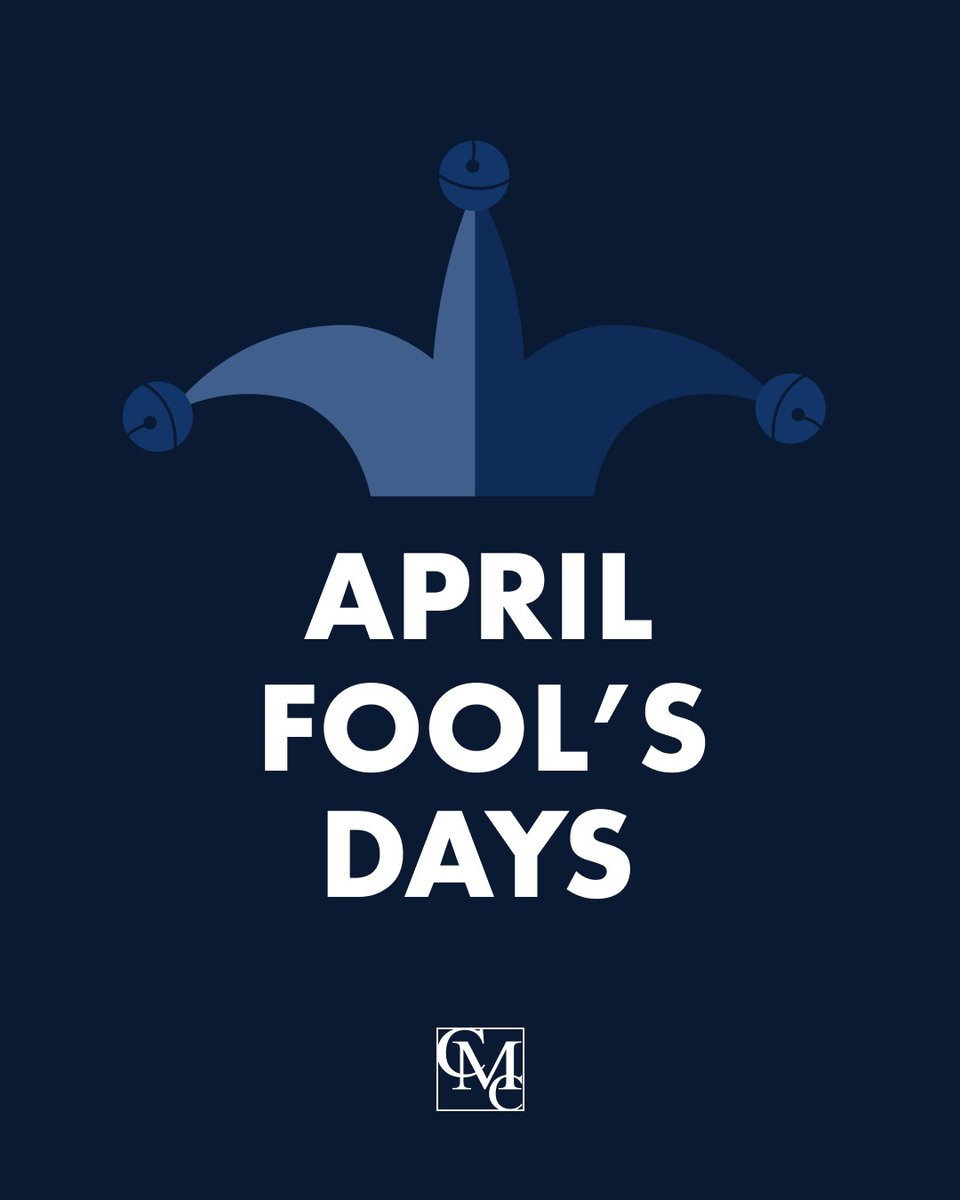 Plot twist: today is all about the jokes. 🎭

Happy April Fools’ Day! Whether you're the prankster or the one getting pranked, we hope your day is full of laughs.

#CMC #CMCApartments