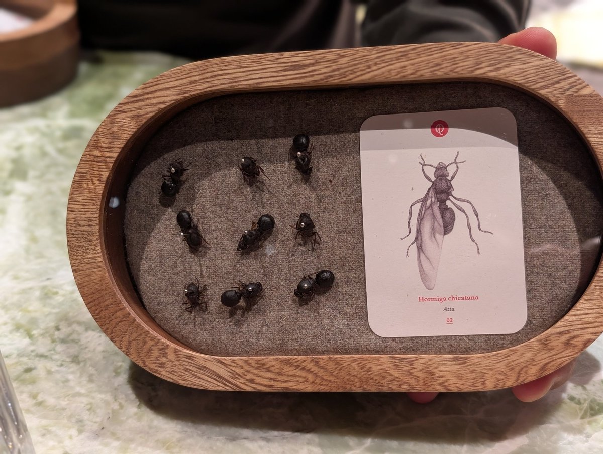 Most "strawberry" flavoured stuff comes from cochineal bugs.

Most citric acid in food / drinks is made from feeding sugar to black mold Aspergillus niger.

I also ate bugs at the 2 Michelin starred Quintonil in Mexico City. Blitzed down and informed after the fact I grant you 😂