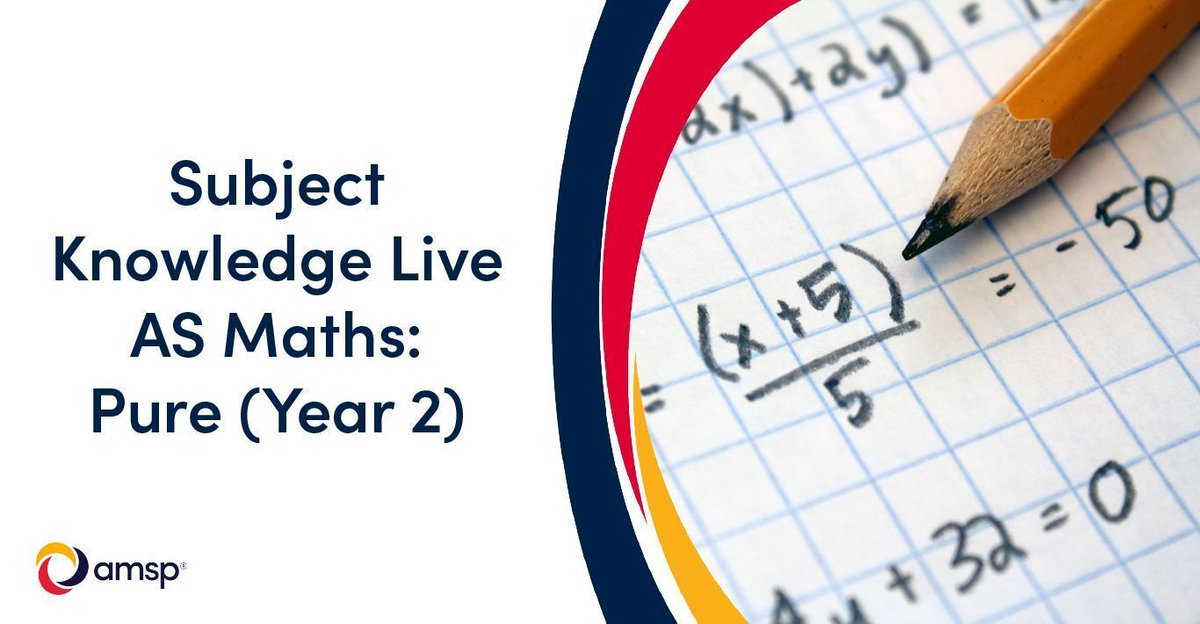 AMSP - Advanced Mathematics Support Programme tweet media