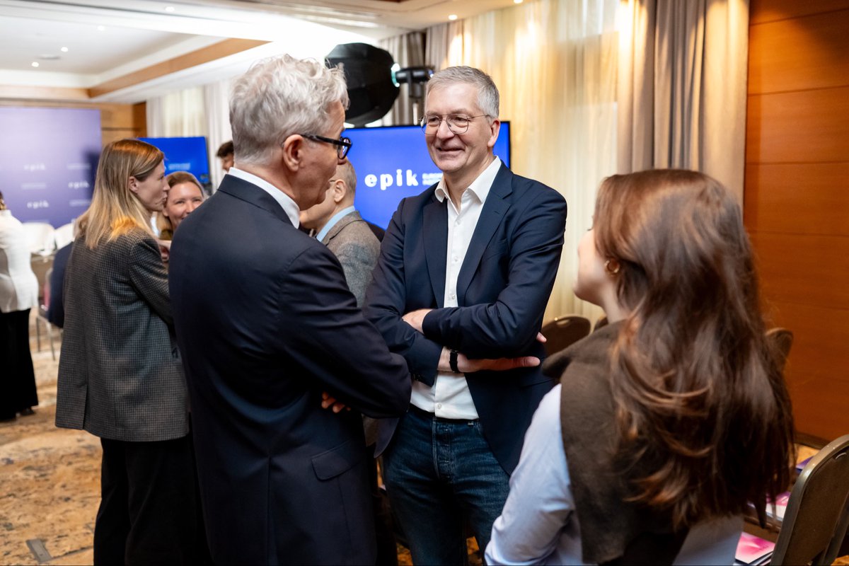 Yesterday we launched <a href="/EPIK_Ukraine/">European Policy Institute in Kyiv (EPIK)</a> — a new independent think tank in Kyiv bringing 🇪🇺 and 🇺🇦 experts together on security, EU integration and reconstruction.

💬 More first-hand knowledge from the ground, stronger European policy debates. Co-funded by the EU and <a href="/SwedeninUA/">Sweden in Ukraine</a> 🤝