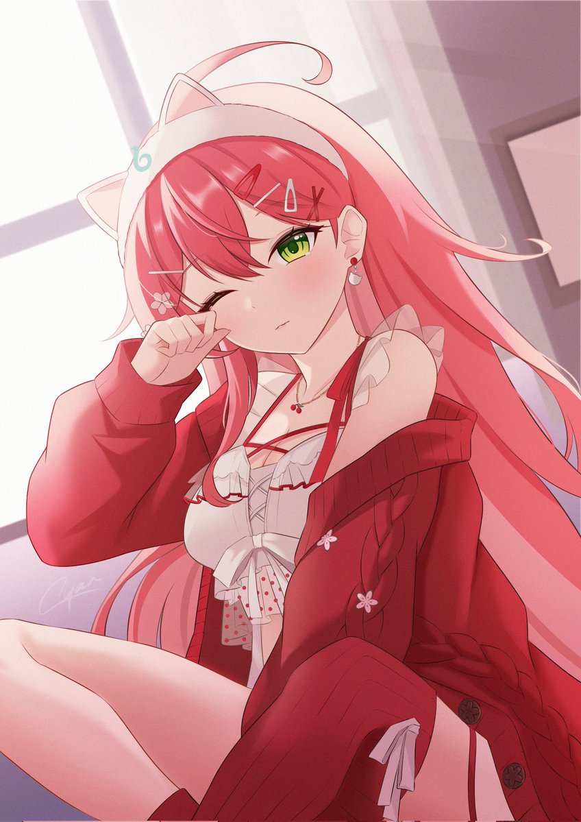 (つAー)💤
#miko_Art