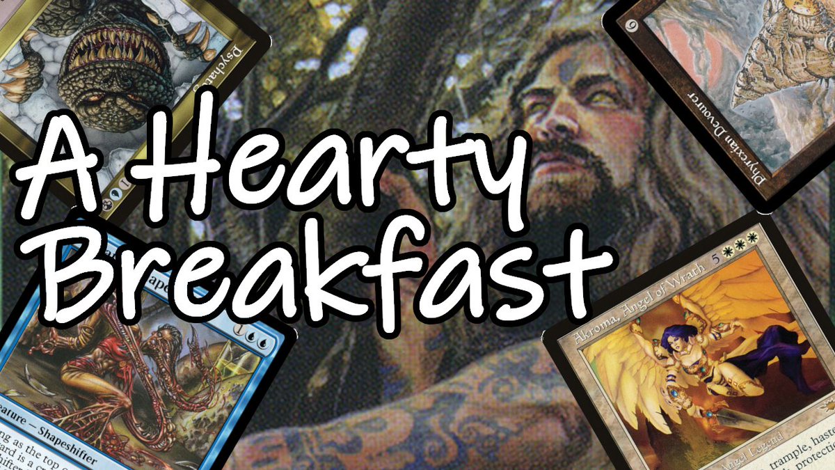 Everyone should start their day off with a full breakfast.  New video is live!
youtu.be/Nv6NXp1xWCI