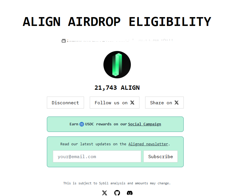 cryptonore's tweet photo. Guys, look at this @alignedlayer just added an airdrop checker. Check it out 🥳

https://t.co/9isWTppA1M https://t.co/TcJK7CNLFj