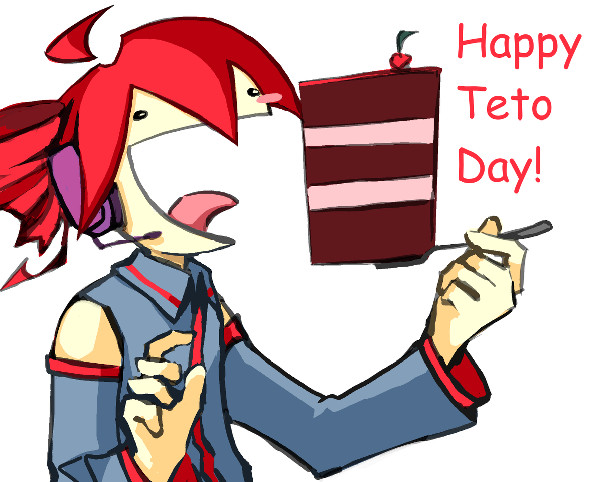 Black___Angel__'s tweet photo. 🔻HAPPY BIRTHDAY TETO!!!! 🔻
#重音テト #vocaloid #kasaneteto https://t.co/BYuN2impdl
